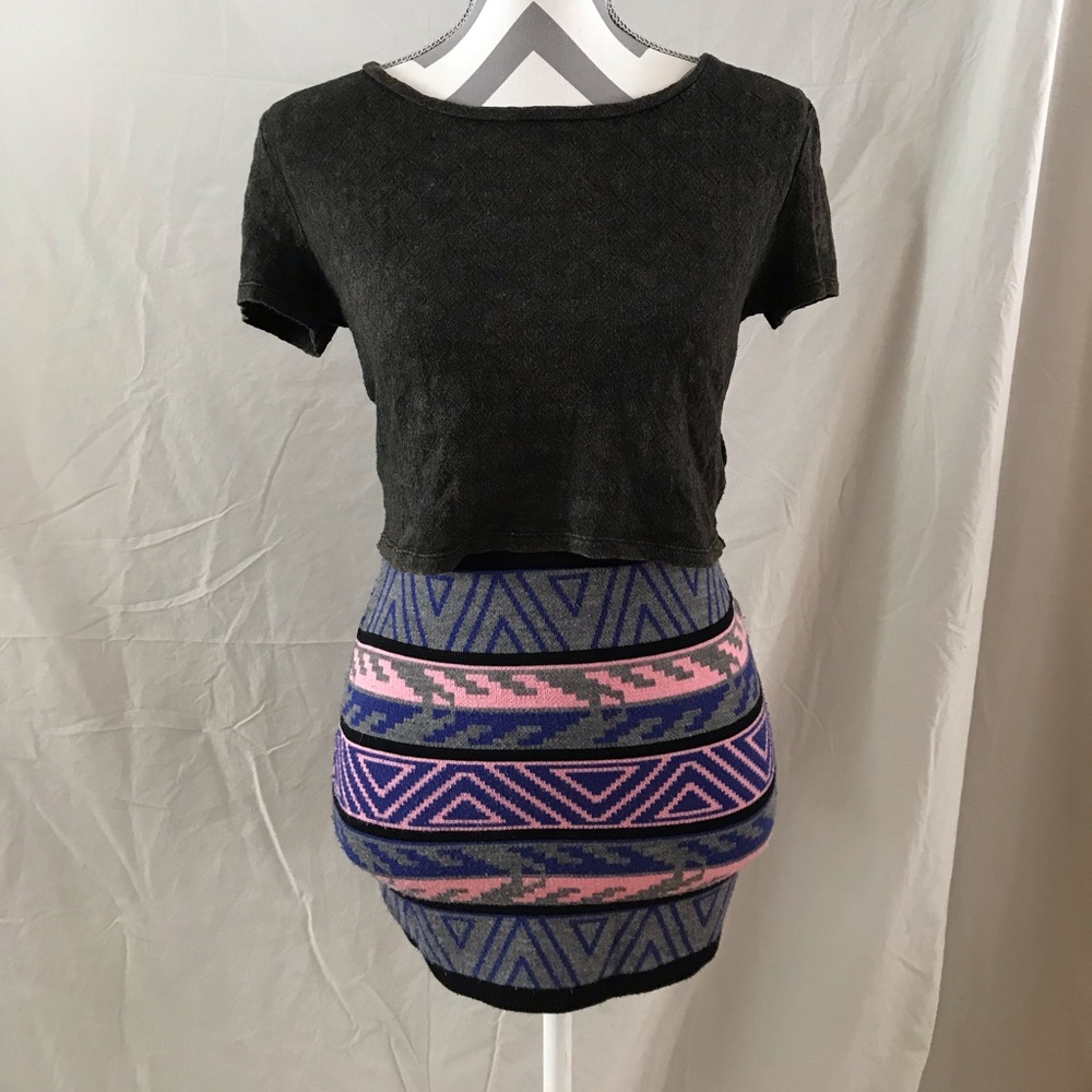 Full Outfit! Crop Top and Skirt